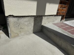 基礎クラック施工前3