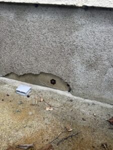 基礎クラック施工前2